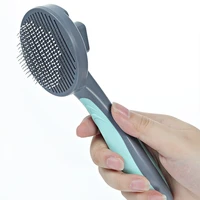 dog comb hair removes pet hair comb for cat grooming hair cleaner cleaning beauty products self cleaning slicker brush cat brush