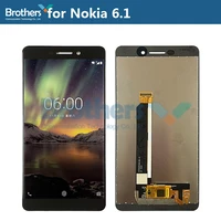 lcd screen for nokia 6 1 lcd display for nokia 6 1 lcd assembly touch screen digitizer phone replacement part tested working top
