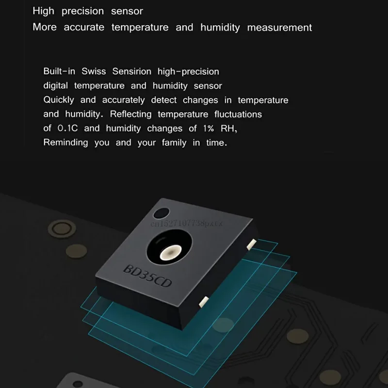 XIAOMI Mijia цифровой термометр с Bluetooth 2 беспроводной умный датчик температуры и влажности ЖК-экран цифровой измеритель влажности