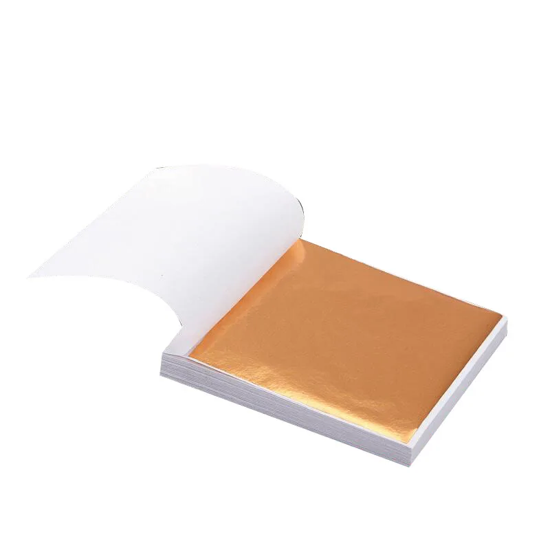 Золотые/серебряные листы в форме листьев 100 шт. | Дом и сад