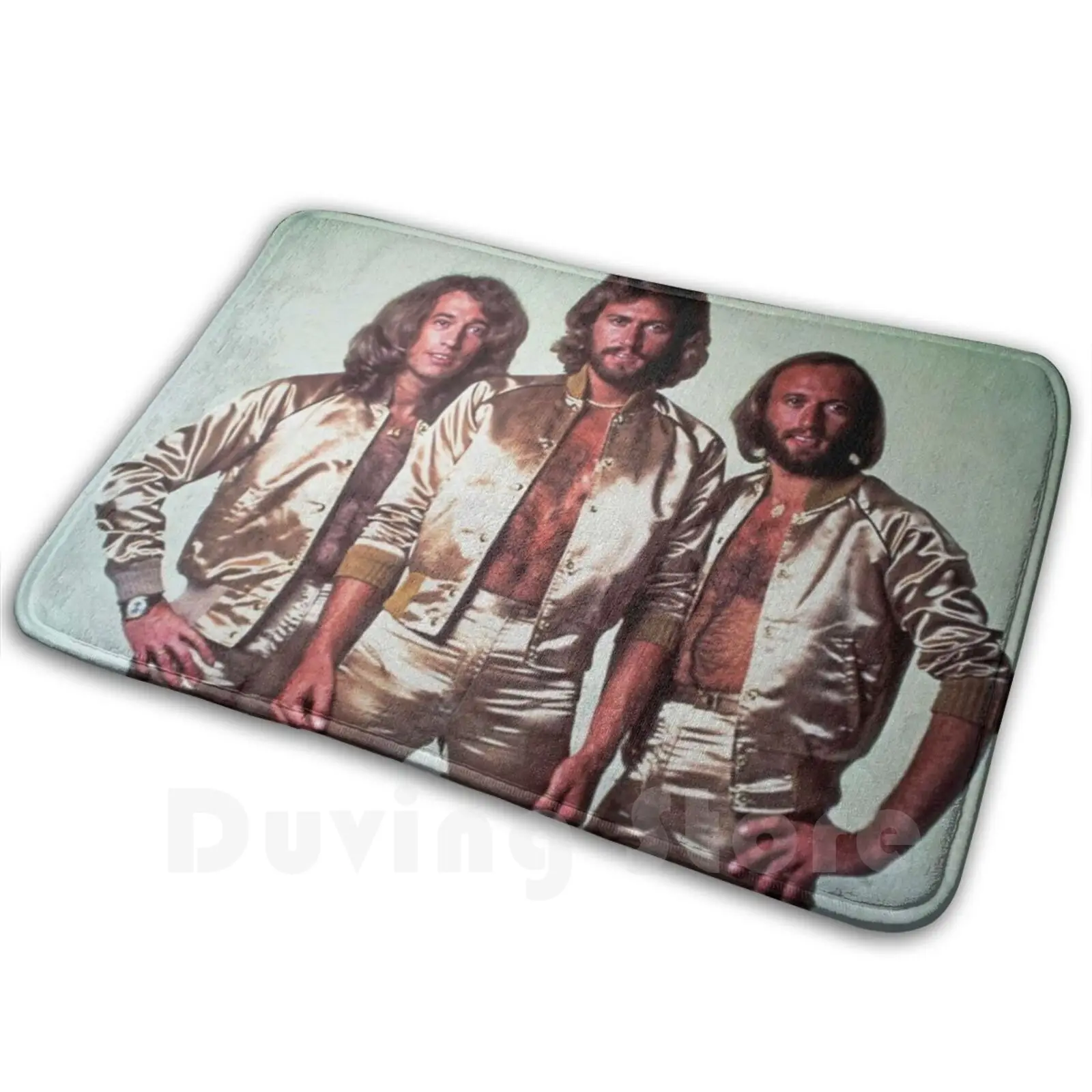 

Om Barry Gibb Popular Music #08 Carpet Mat Rug Cushion Soft Non - Slip The Were A Music Group Formed In 1958 Consisted Of