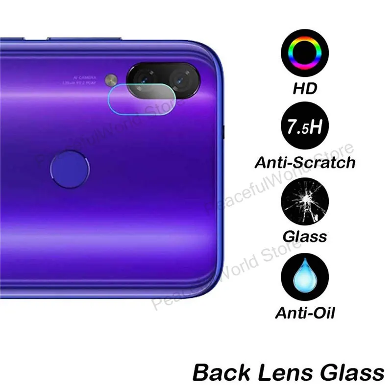 2-в-1 Экран протектор для Redmi Note 8T 8 7 Pro Камера Стекло закаленная Защитная пленка для Xiaomi Redmi 8 8A 7 7A телефон Стекло