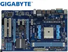 Материнская плата Gigabyte, GA-A55-S3P оригинальная, для разъема AMD DDR3 FM1 32 ГБ, USB2.0 A75, бу, материнская плата для настольных ПК