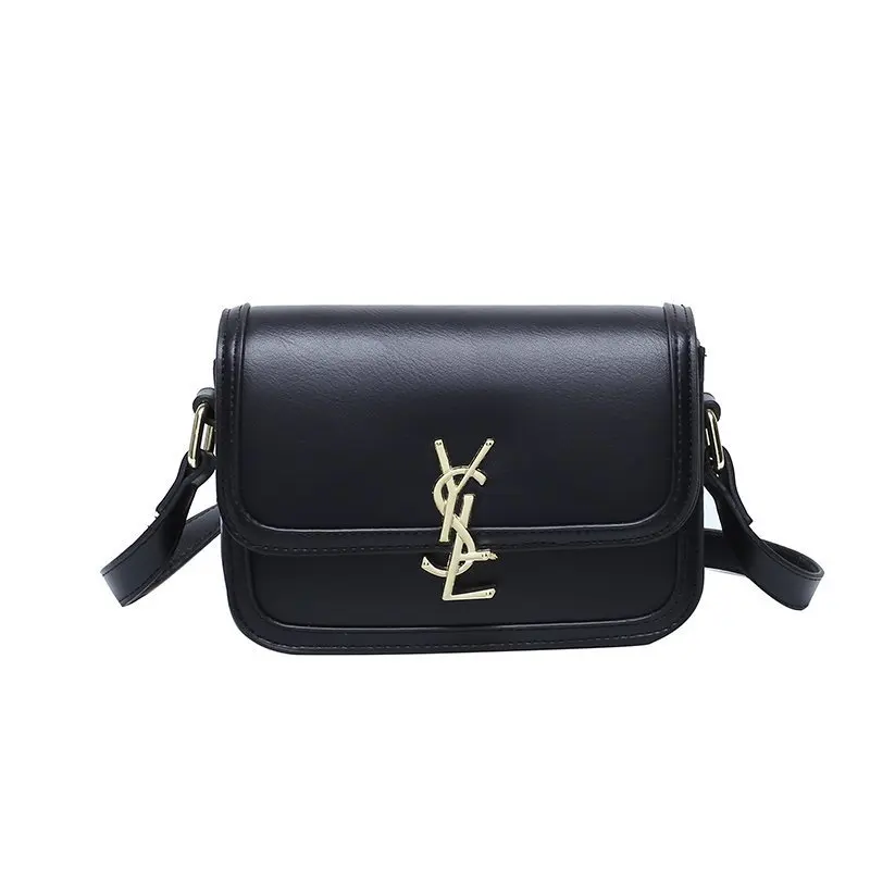 

Tidal Bag 2021 New Tidal One-Shoulder Slanted Tofu Bag Yanglin with the same black premium bag