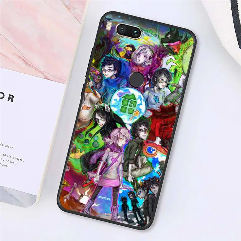 

Homestuck Aradia Trolls manga Phone Case For Xiaomi Redmi note 7 8 9 t max3 s 10 pro lite cover funda coque shell