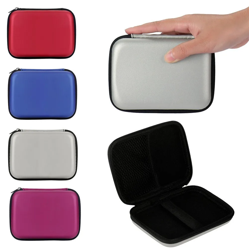 

2.5inch Portable External Hard Drives Hard Shell Carry Bag Case Protection Box Case Protective Power Bank Cases Organizer
