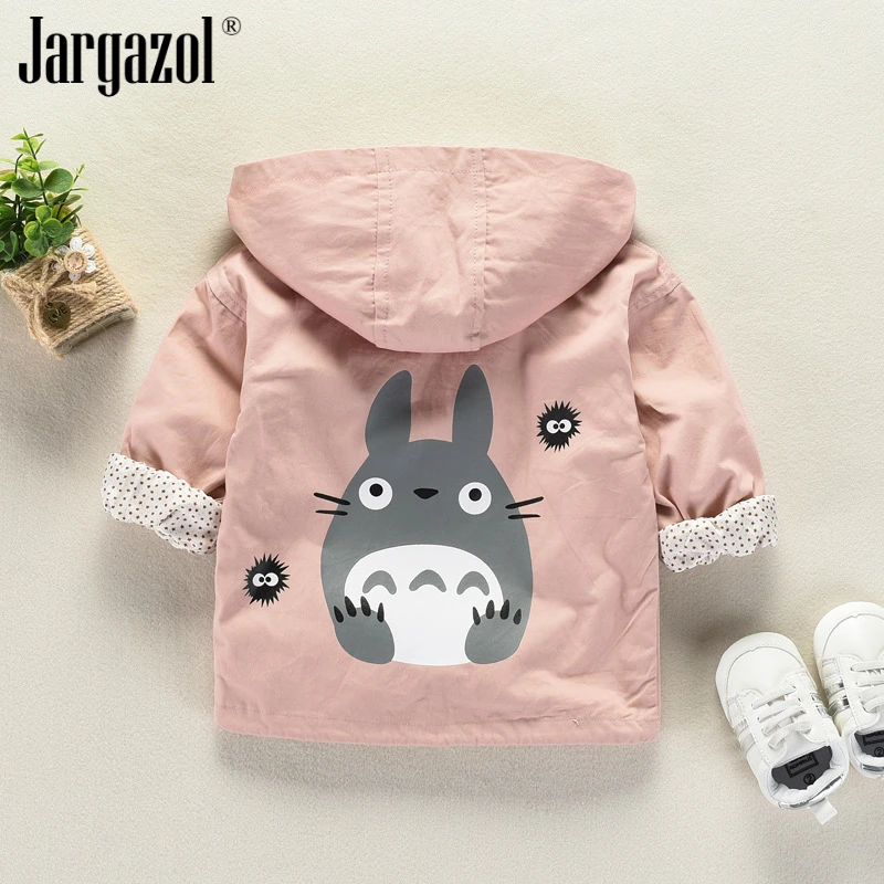 

Детская одежда для маленьких девочек, ветровка, куртка для девочек, одежда для новорожденных, Детская верхняя одежда с капюшоном, весеннее Д...