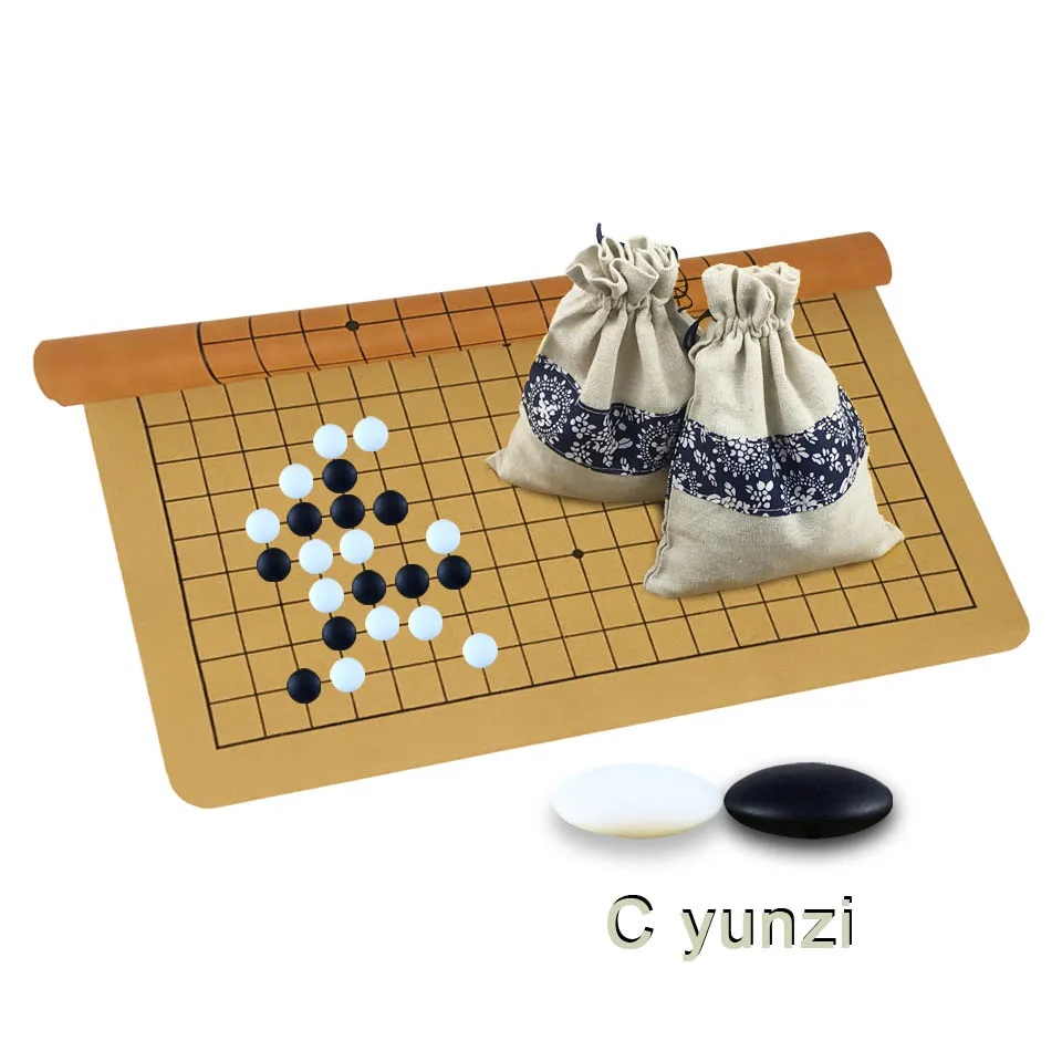 Go Game A B C D Yunzi Wei высококлассный Шахматный набор 361 шт. для 19 дорожных игр доска из