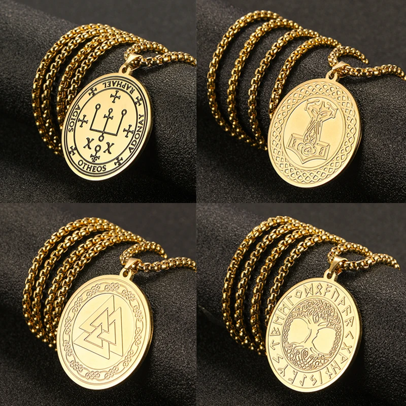 Рыболовный крючок супернатуральный талисман молот Тора древо жизни