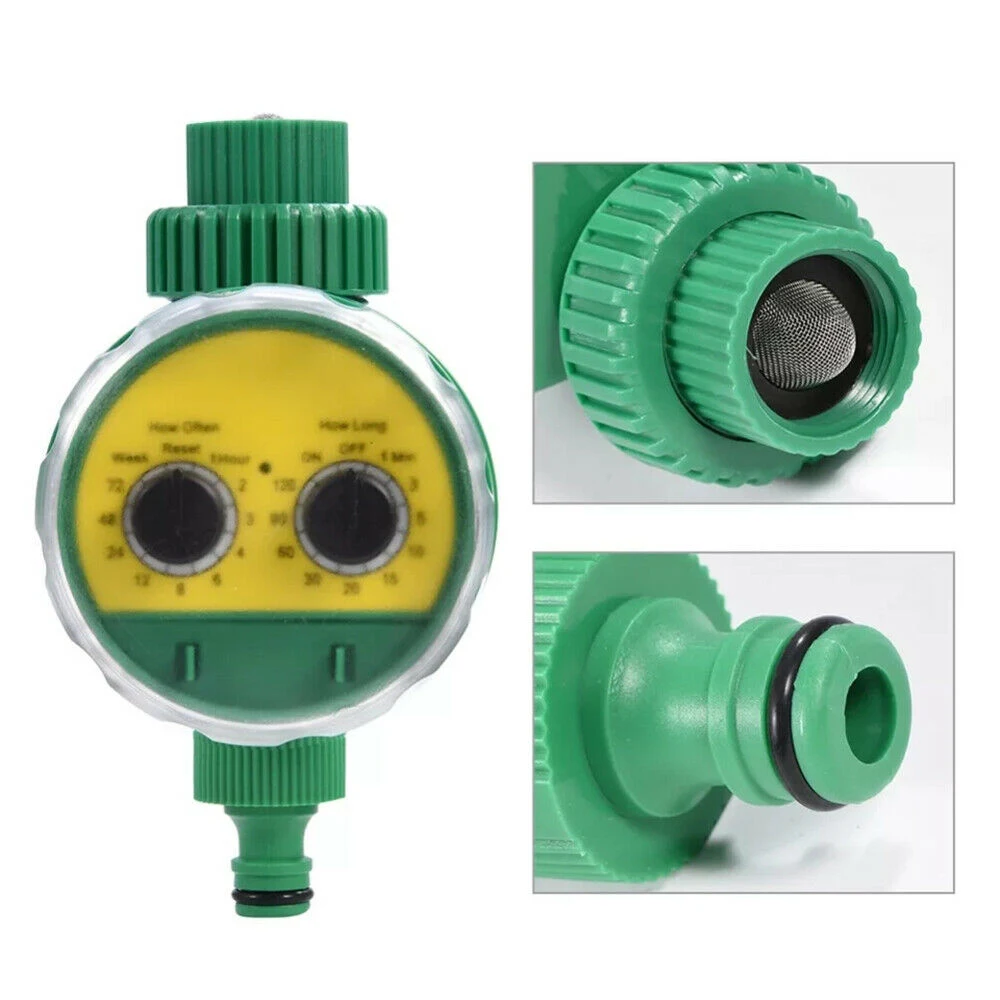 

New Garden Automatic Water Timer Irrigation Controller System Sprinkler Controller Programmable Valve Hose Faucet Watering Timer