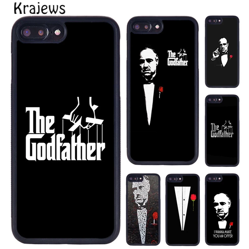 Чехол krajew для телефона с классическим фильмом Крестный отец iPhone 5 SE 6s 7 8 plus X XR XS 11 12