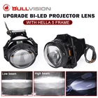 Линзы для проектора Bi LED, 3,0 дюйма, H1, H4, H7, 9005, 9006, HB3, HB4, 6000K, 30000LM, 100 Вт