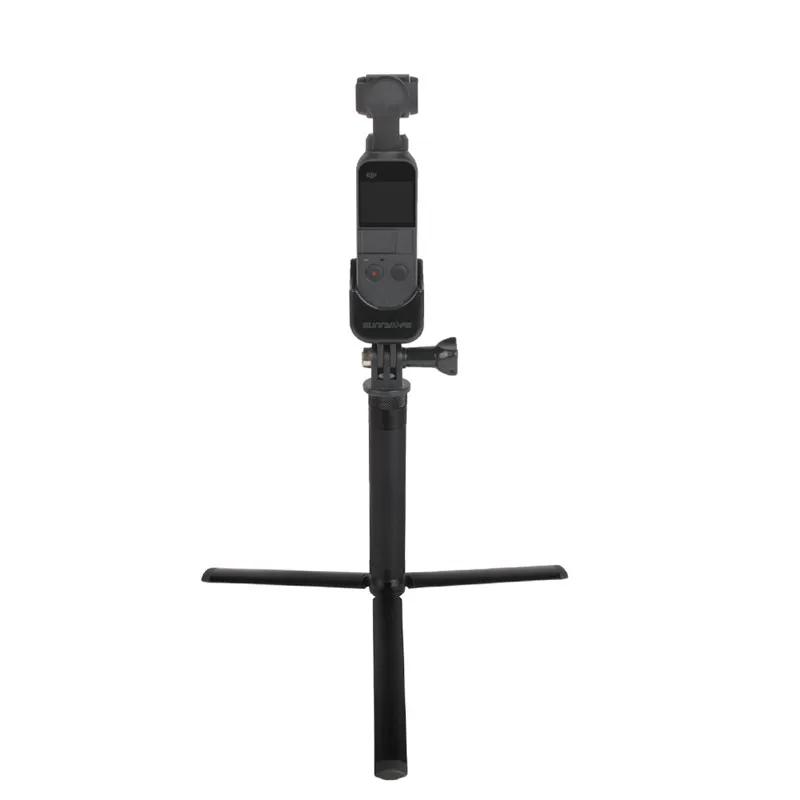 1/4 Adapter Multifunctional Expanding Switch Connection + Extending Rod Tripod for DJI OSMO POCKET gimbal Accessories 