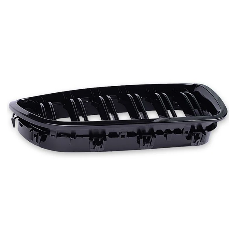 Пара черный глянец автомобиля спереди Спорт почек решетки гриль для BMW 5 серии M5