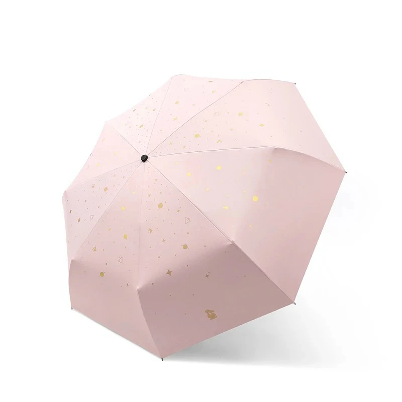 Складной мини-зонт с защитой от УФ-лучей компактный складной зонт солнца дождя