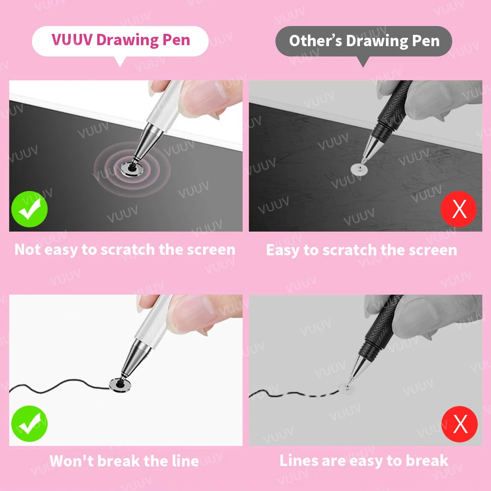 Touch Pen For Tablet Mobile Stylus Pen For Phone Drawing Xiaomi Samsung Stylus For Touch Screen Android Pen For iPad Pencil images - 6