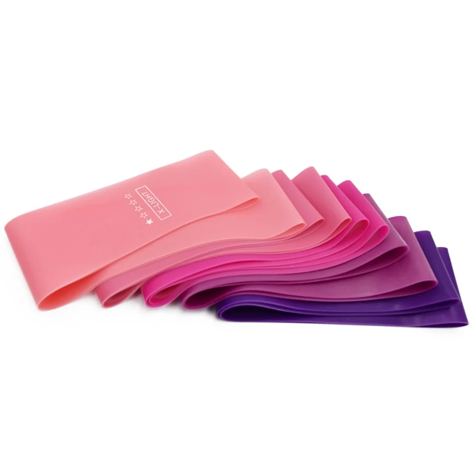 

Lixada 5PCS Fitness Rubber Bands Resistance Band for Yoga Home Gym Training Elastic Bands Loop Expander Exercise Sport Equipment