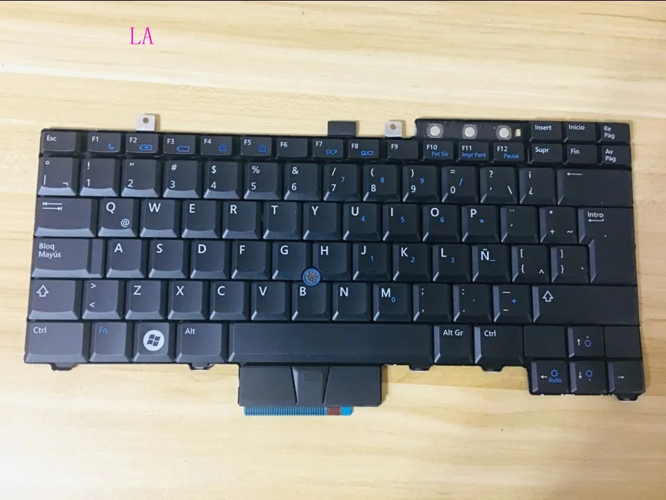 Фиолетовый Новая клавиатура для Dell Latitude E5300 E5400 E5500 E5410 E6400 E6410 E6500 E6510 Великобритания/латинская/Шведский/Испанский/Италия/шведский Раскладка - Цвет: Фиолетовый