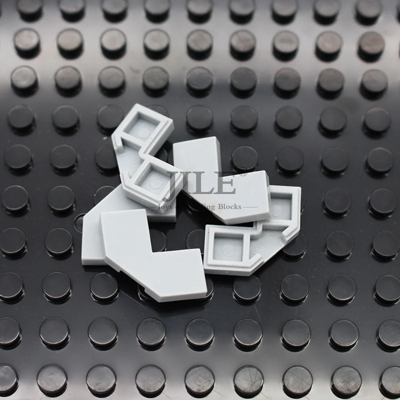 Модифицированный уголок Moc Tile 2x2 с отрезанными угловыми гранями 27263 креативные