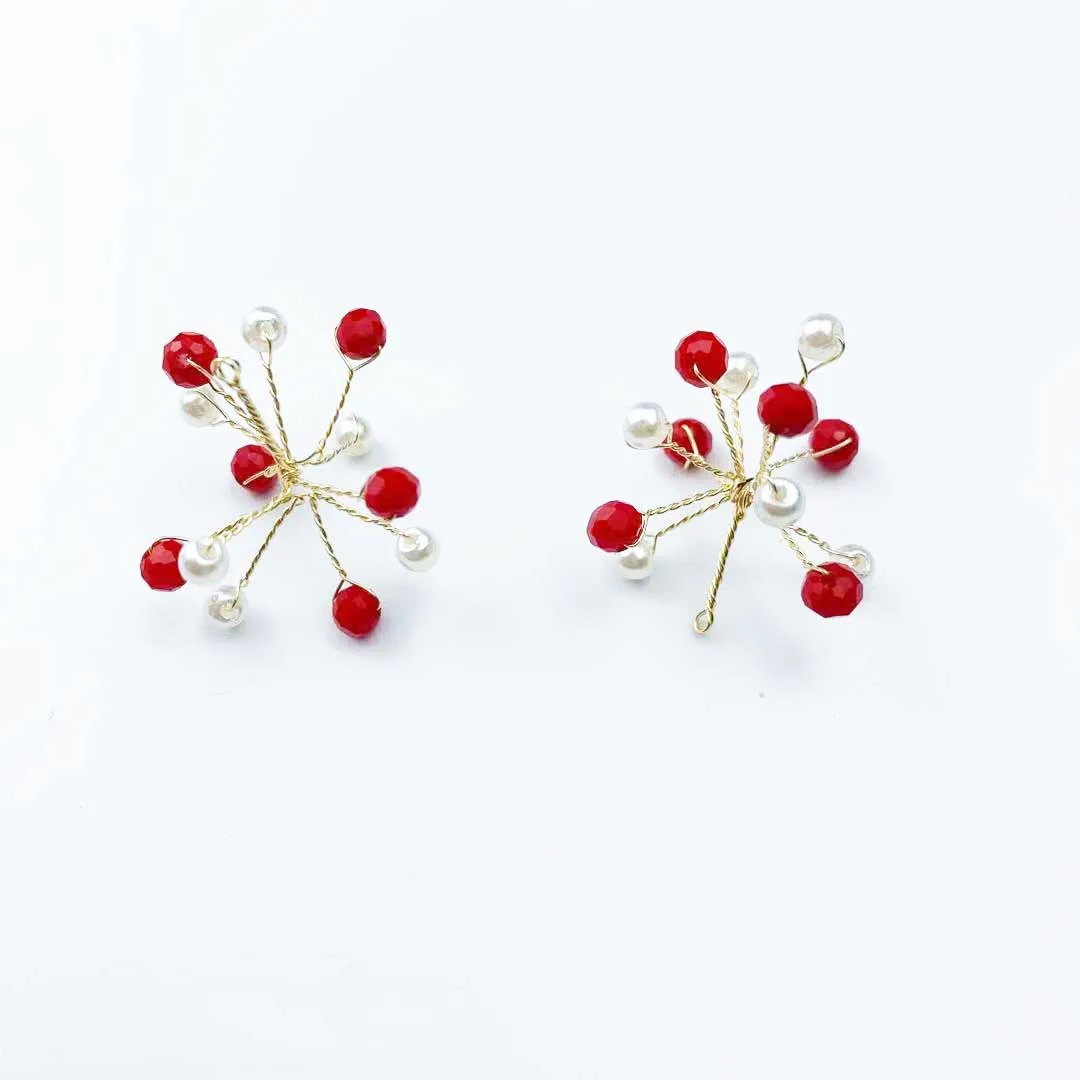 20mm Flower heart Earring pendant For DIY Jewelry Making Finding Supplies | Украшения и аксессуары