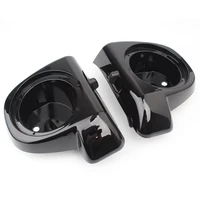 motorcycle 6 5 speaker pod boxes lower vented fairing for harley touring electra glide street glide road glide 2014 up