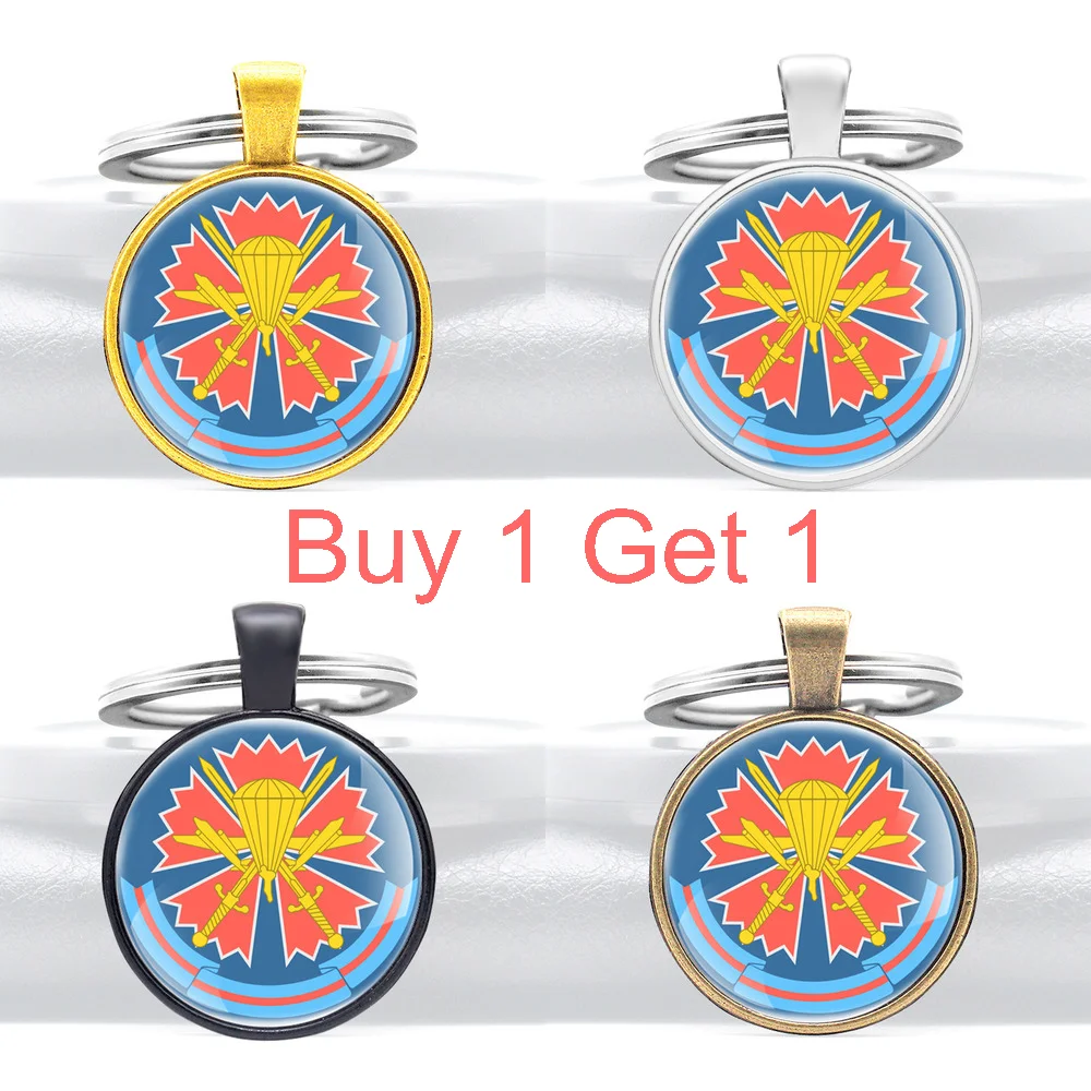 

Buy 1 Get 1 Classic Cccp Air Force Spetsnaz Key Chain Charm Men Women Military Jewelry Key Rings