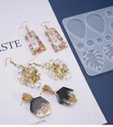 Серьги формочка для силиконовой Подвески для изготовления ювелирных изделий из смолы Ювелирный инструмент УФ большой Шарм смолы формы для эпоксидной смолы декоративные изделия