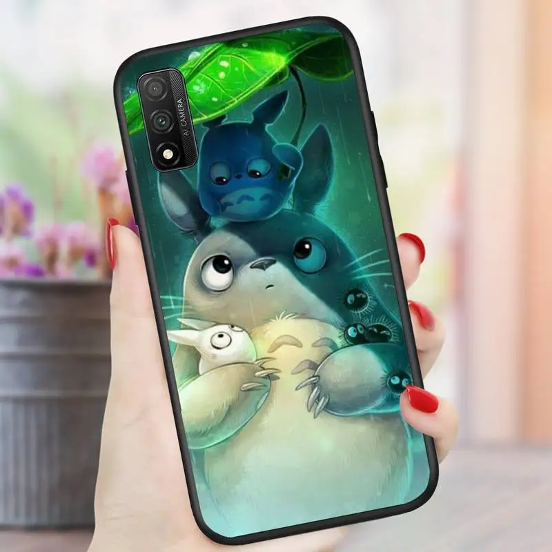 

Studio Ghibli Totoro Phone Case For Huawei Y5 Y6 Y7 Y8 Y9 Nova 4 5 6 7 Pro Se Soft Back Cover