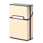 1 шт. легкий алюминиевый чехол для сигарет, карманный контейнер для хранения сигар, аксессуары для курения, 6 цветов, Прямая поставка