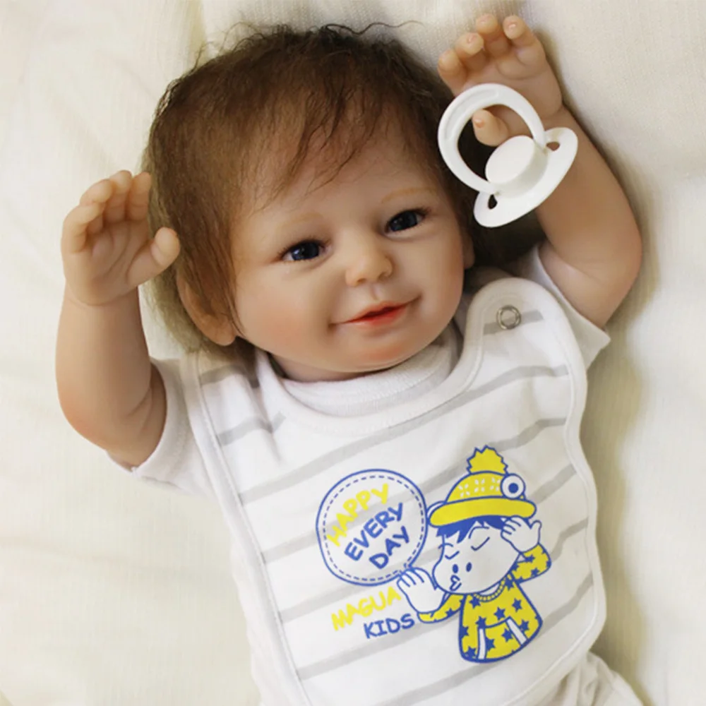 Bebe Кукла реборн милый мягкий силиконовый Детские куклы игрушки для детей подарок