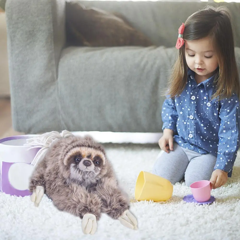 

Cute Three Toed Sloth Super Soft Short Plush Doll Plush Toys For Kids Girl Boy Baby Pillow Gift Stuffed doll