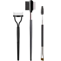 eyelash curler eyelash separator double headed eyebrow brush steel eyebrow brush comb makeup beauty tool set