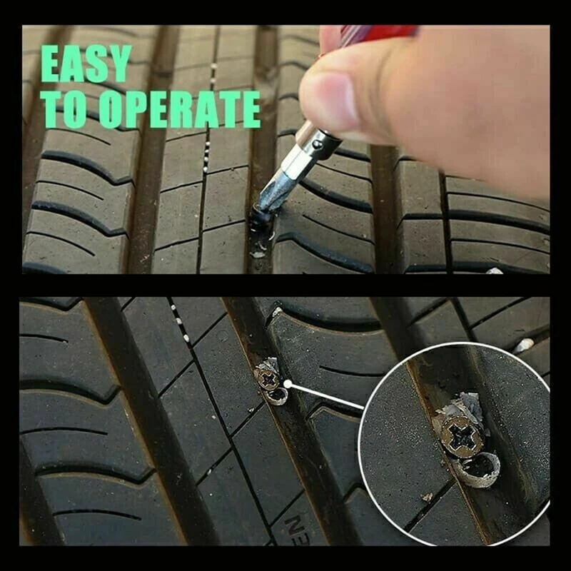 

5/10PCS Tyre Repair Rubber Nails Vacuum For Motorcycle Tubeless Tyre Repair Rubber Nails Self-tire Repair Tire Film Nai