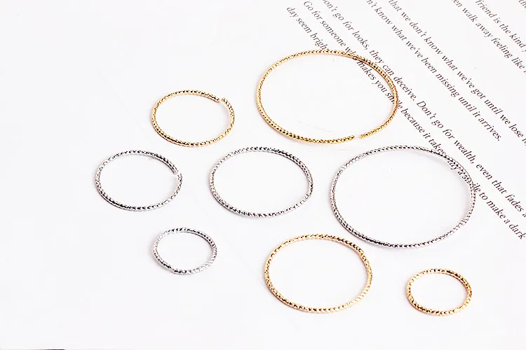 Ювелирные аксессуары ручной работы сделай сам медное спиральное кольцо