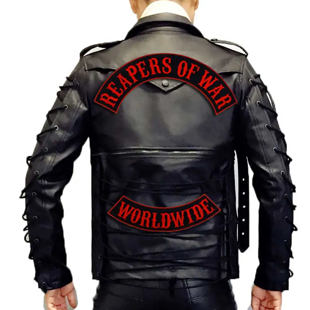 Перегородки войны мировой рокер вышитые Панк байкерские нашивки Одежда Наклейки