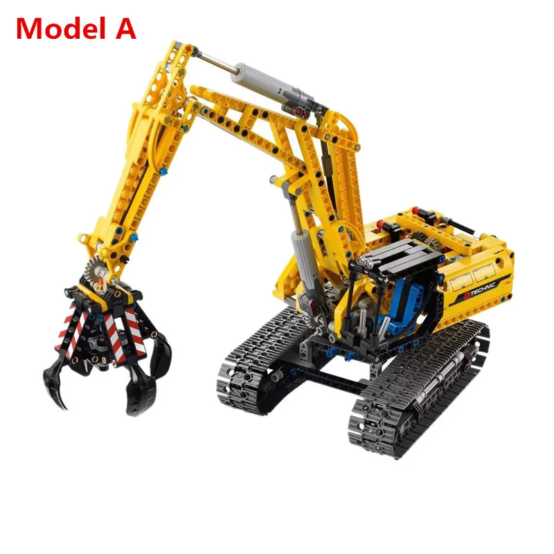 Экскаватор 720 шт. совместим с конструкторами Technic 42006 модель грузовика