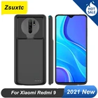 Чехол-аккумулятор для Xiaomi Redmi 9, 6800 мАч