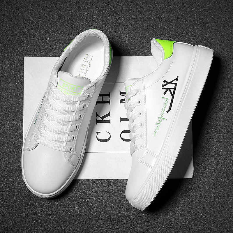 

Trend Sneakers 2020 Men Casual Shoes Summer Shoes Men Flat Shoes Fashion Men's Sports Shoes Lightweight White Sneakers