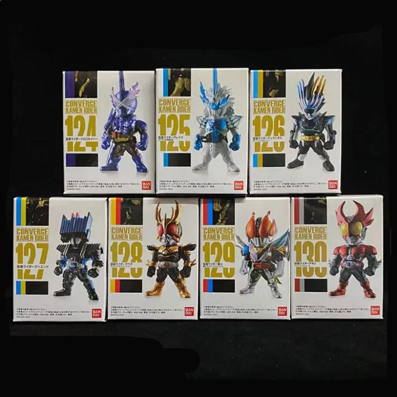 

Игрушка Bandai в оригинальной коробке, японская аниме мини-модель, маленький размер, Kamen Rider CONVERGE22 Diend Kuuga Den-o
