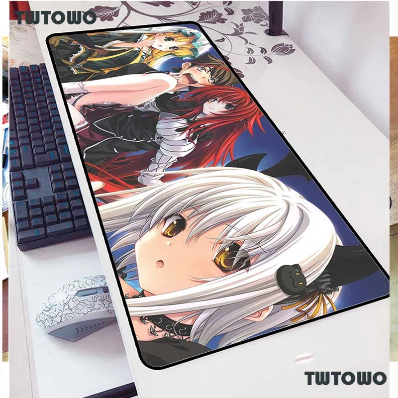 

High School Dxd Mouse Pad 900x400x2mm Pad Mouse Notbook Computer Padmouse Large Gaming Mousepad Gamer To Keyboard Mouse Mats