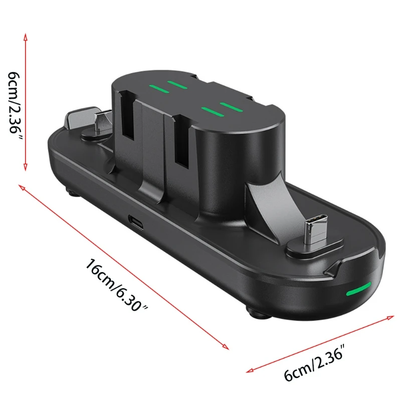 

6 in 1 Charging Holder, Charge Stand 6 Controller USB Charging Dock for PS5/Switch/xBox Series x