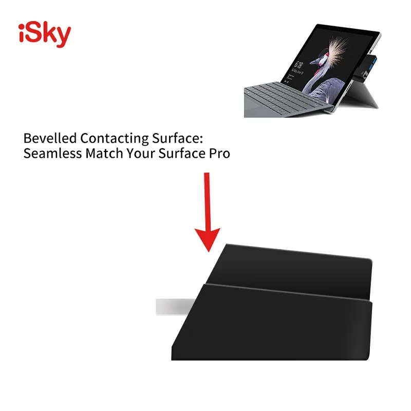 Док станция iSky для зеркальной поверхности Pro3 Pro4 Pro5 Pro6 Pro7 репликатор портов