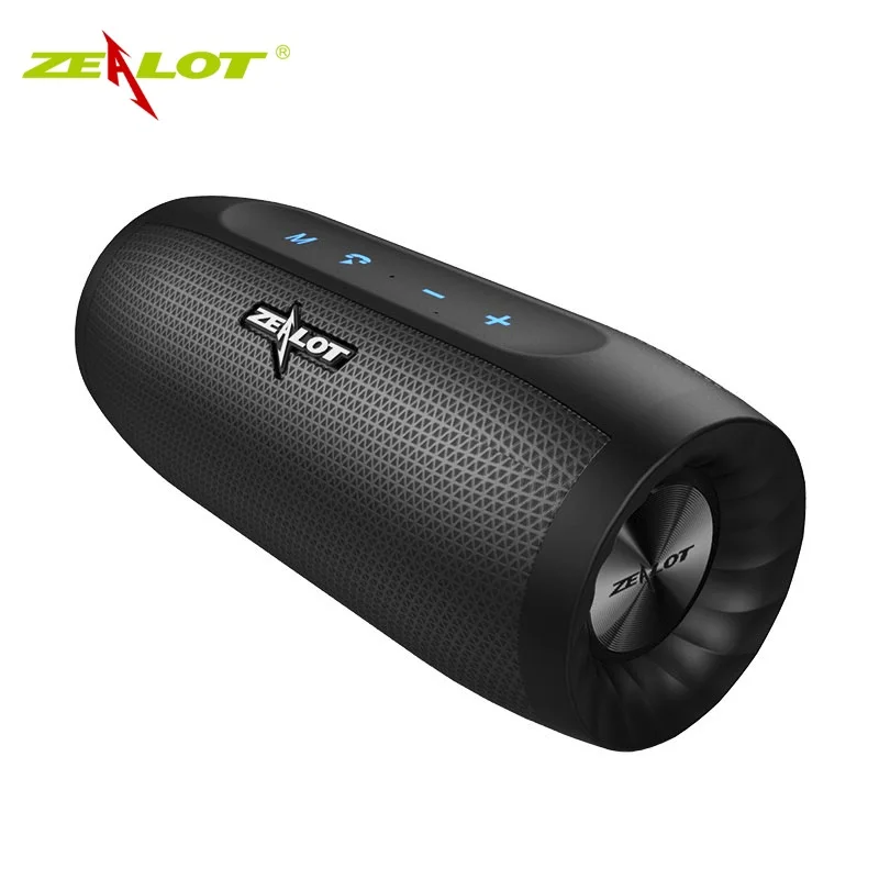 Портативная колонка ZEALOT S16 с мощным басом стерео динамик поддержкой Bluetooth