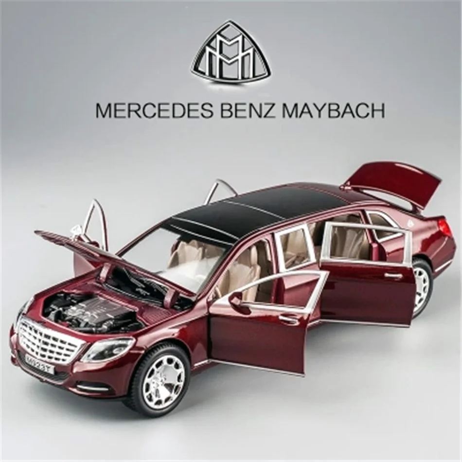Модель автомобиля из сплава S600 длина 1/24 дюйма|Наземный транспорт| |