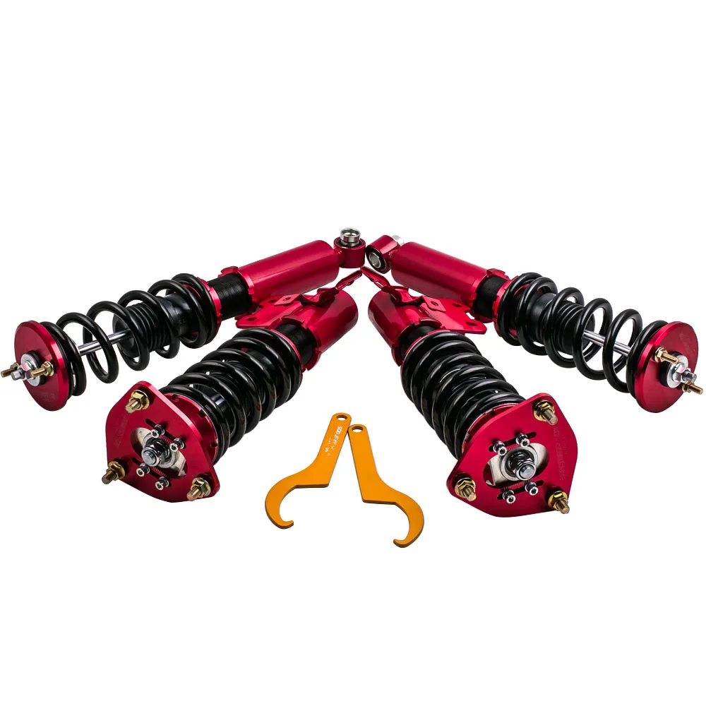 

maxpeedingrods Free shipping Coilovers Kits For Nissan S13 180SX 240SX 240SX 1989-1993 Shock Absorbers Coupe Adjustable Height