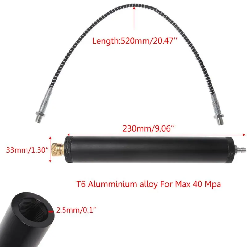 1 Set PCP Air Filter Compressor Oil-Water Separator High Pressure 40Mpa 300bar Pump New |