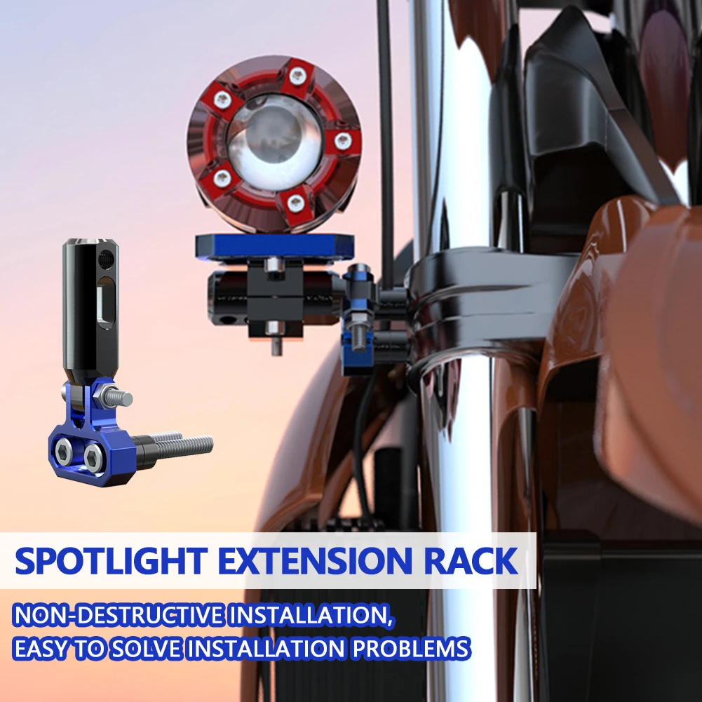 

Motorcycle Handlebar Pressure Code Extension Rod Modified Mobile Phone Bracket Navigation Multi-function Seat for Spirit Beast