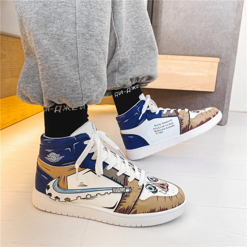 

2021 New Stylish Men Sneakers Breathable Thick Sole Running Shoes for Men Sports Shoes Comfortable Sneaker Skateboarding Shoes