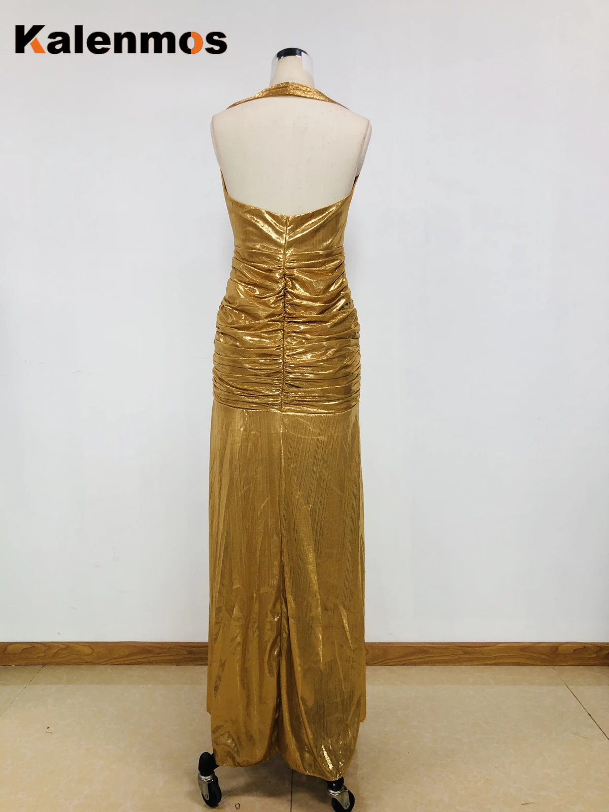 Сексуальное длинное платье для женщин однотонное с v-образным вырезом улицы