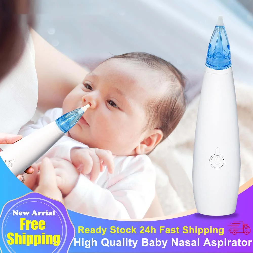 

Детский Назальный аспиратор, Электрический Безопасный гигиенический очиститель носа, силиконовая присоска для носа, для новорожденных, мл...
